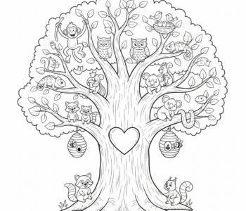 Drzewo życia i miłości dla zwierząt