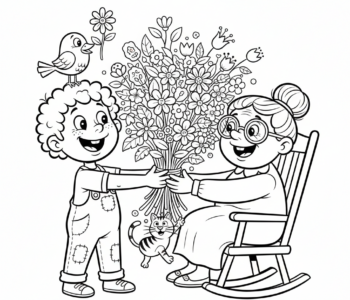 Bukiet dla Babci od wnuka