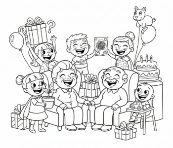 Prezenty od wnuków dla Dziadków