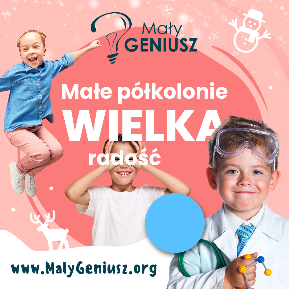 półkolonie zimowe 2026 dla dziecka TwojRobot