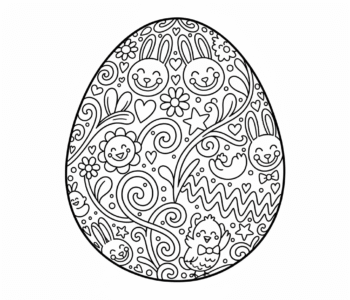 Ozdobne jajko wielkanocne