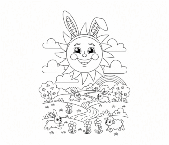 Słońce w zajączych uszach