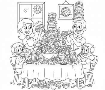 Rodzinna uczta Tłustego Czwartku