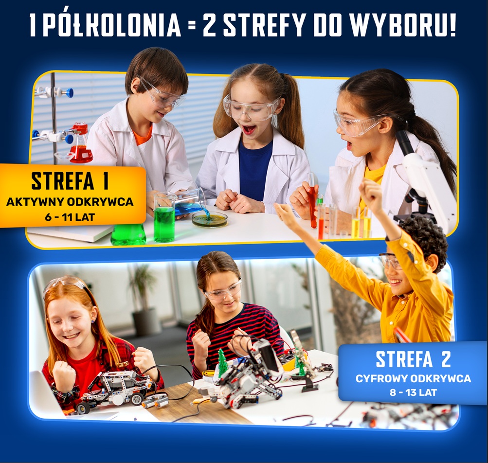 Półkolonie zimowe 2026 TwójRobot – Minecraft, roboty i sport