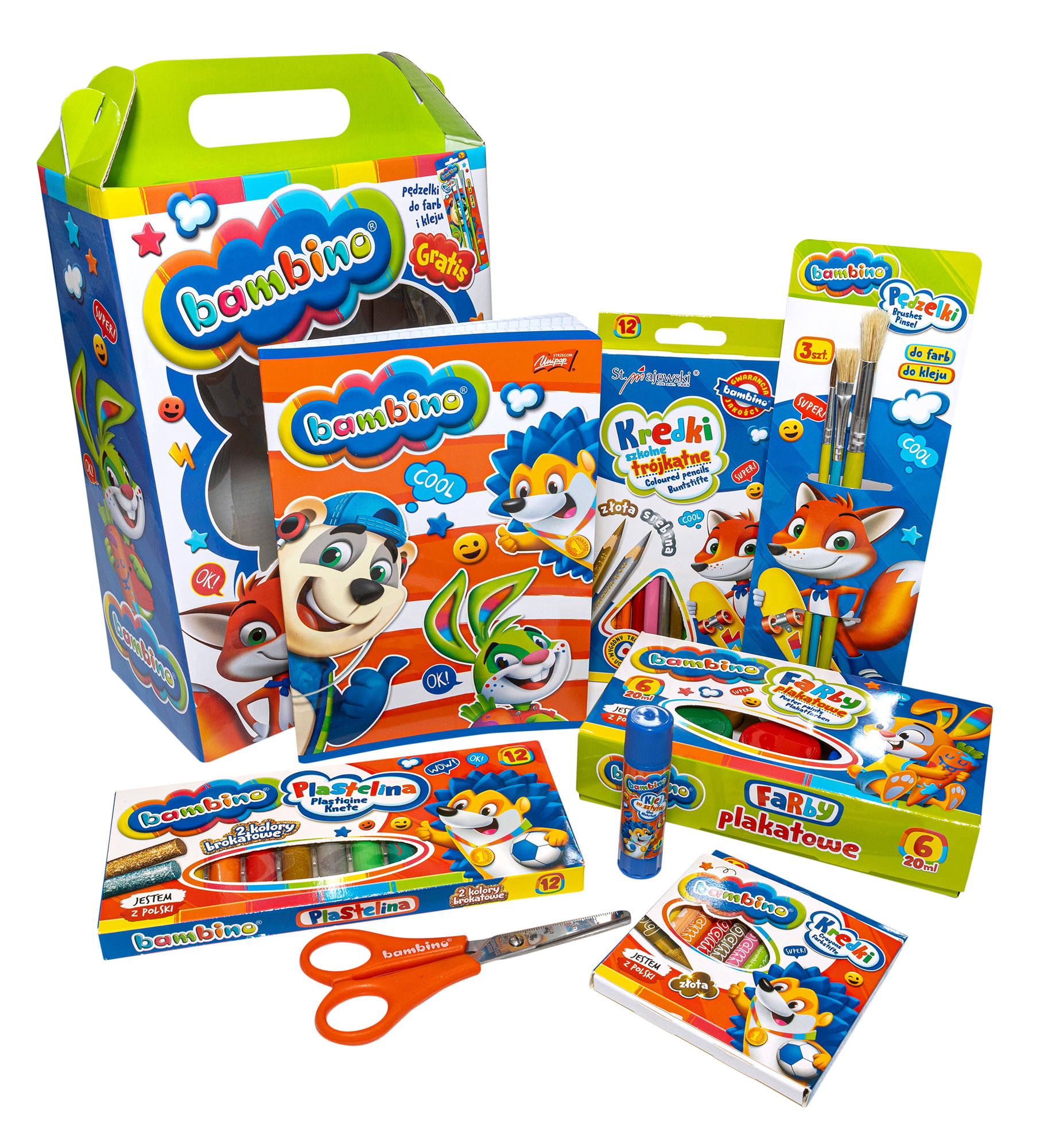 Zestaw upominkowy BAMBINO 8 elementów