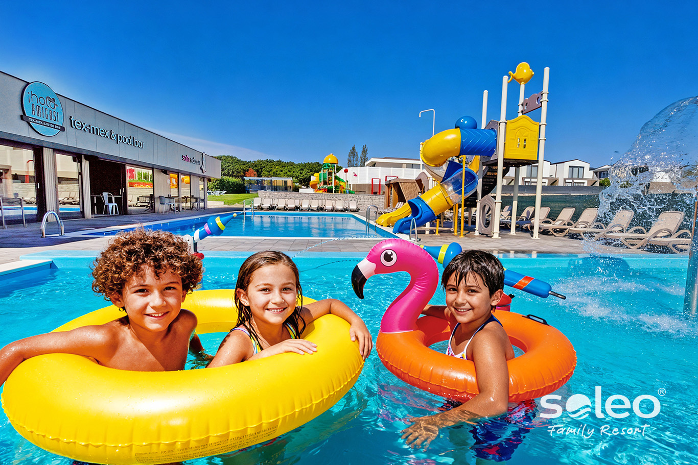SOLEO&reg; Family Resort &ndash; rodzinny raj nad Bałtykiem. Komfortowe domki nad morzem i animacje dla dzieci przez cały dzień!
