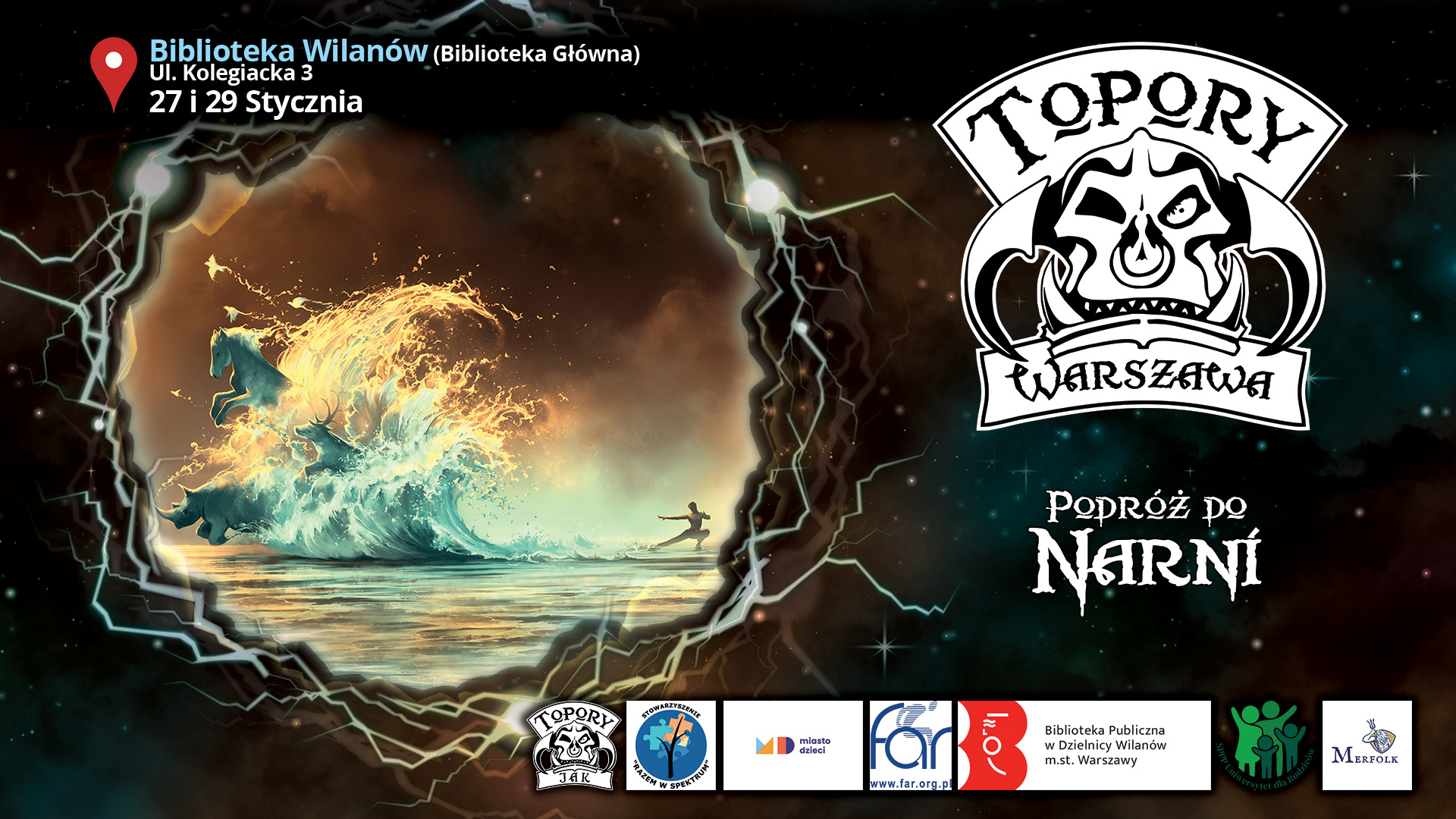 Warsztaty zimowe Opowieści z Narni dla dzieci 8–12 lat