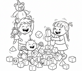 Dzieci i świat zabawek