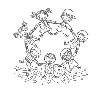 Krąg przyjaźni dzieci