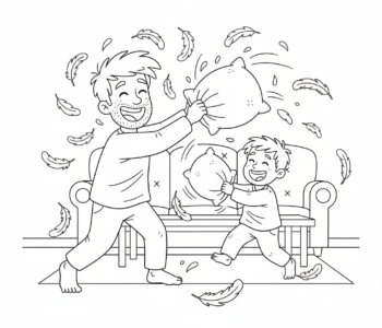 Bitwa na poduszki z Tatą