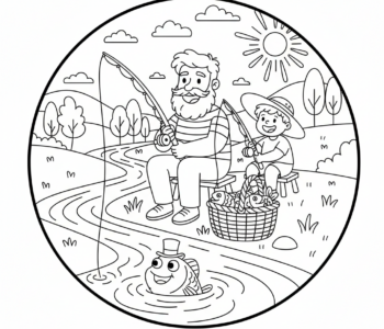 Tata i łowienie ryb