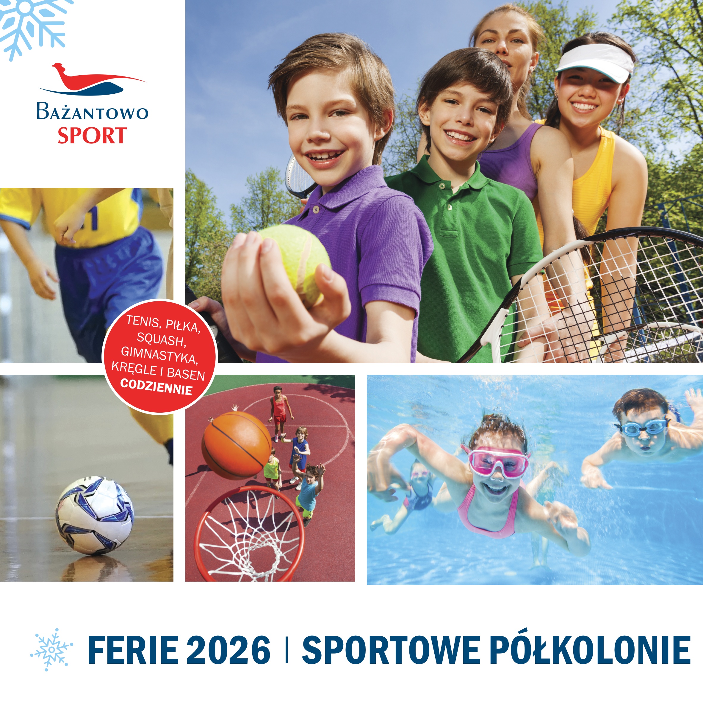 Półkolonie ZIMOWE FERIE SPORTOWE w Katowicach