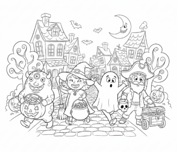 Zbieramy cukierki Halloween