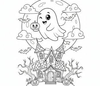 Przyjazny duch w nawiedzonym domu