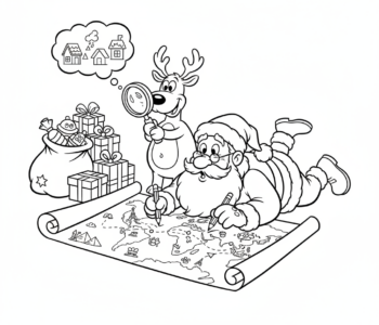 Mikołaj planuje trasę