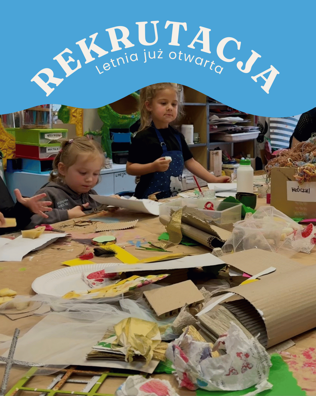 Rekrutacja na semestr letni 2026 – Warsztaty Artystyczne dla dzieci i dorosłych