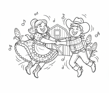 Tancerka square dance