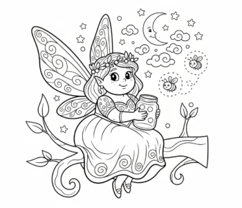 Wróżka wypuszcza świetlika