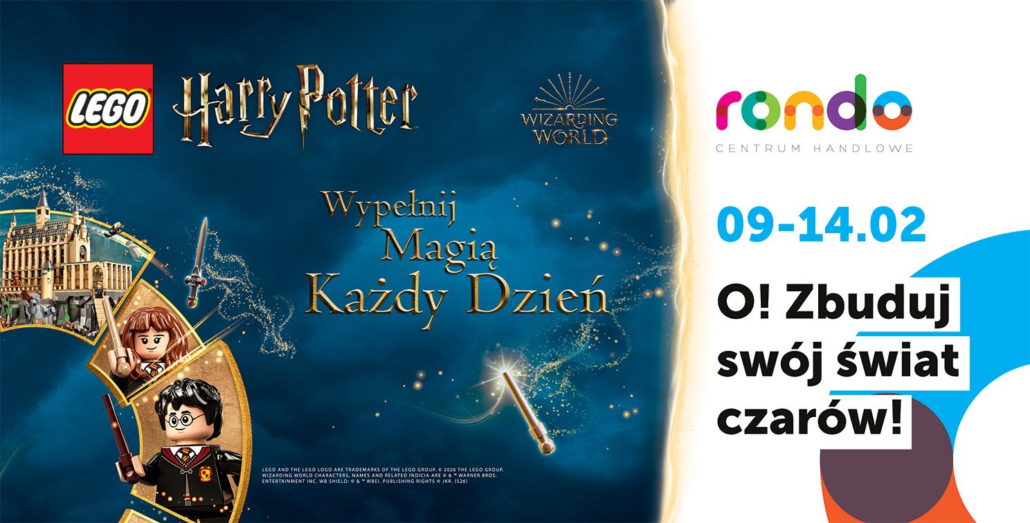 Czarodziejskie ferie z LEGO® Harry Potter™ w CH Rondo