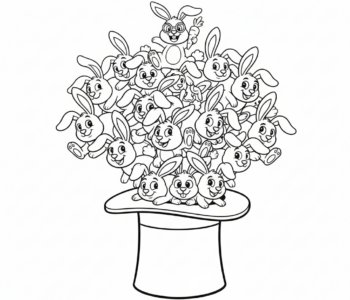 Magiczny kapelusz i króliki