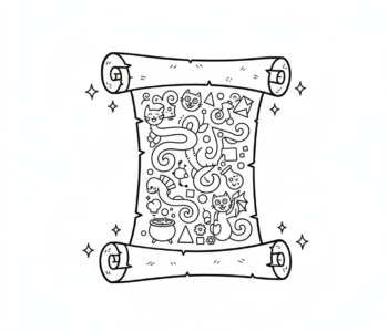 Magiczny zwój z formułą