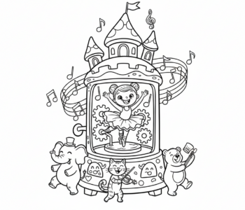 Pozytywka z baletnicą