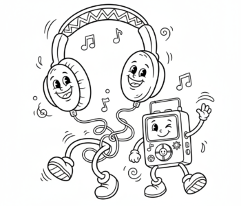 Słuchawki i odtwarzacz