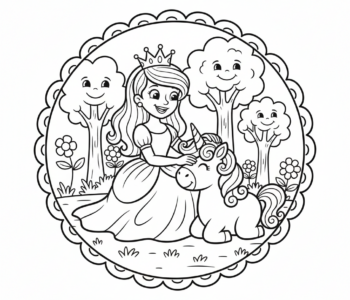 Księżniczka i jednorożec