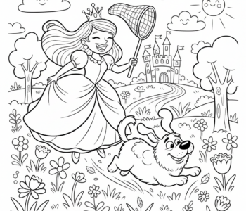 Księżniczka i jej pies