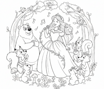 Księżniczka śpiewa