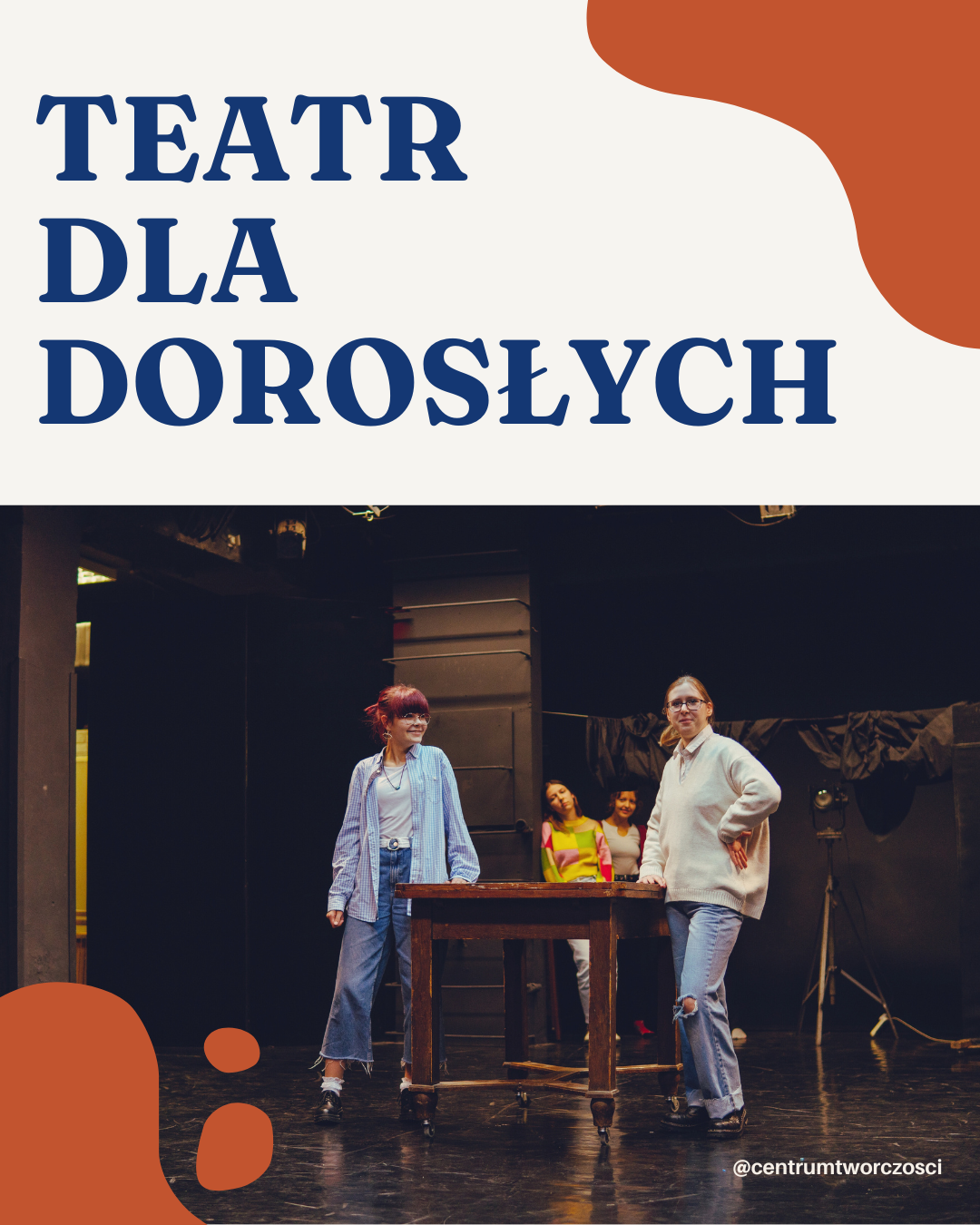 Teatr dla dorosłych – zapisy nadal trwają!