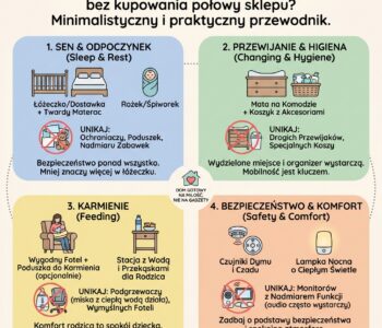 Jak przygotować dom na przyjście noworodka bez kupowania połowy sklepu?