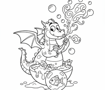 Smok i mydlane bańki