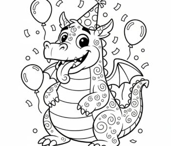 Smok szykuje się na imprezę