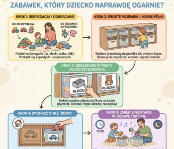 Jak zrobić prosty system przechowywania zabawek, który dziecko naprawdę ogarnie?