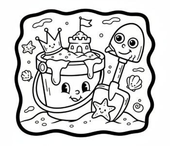 Akcesoria do budowy zamków z piasku