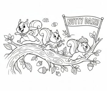 Wiewiórki: wiosenny wyścig