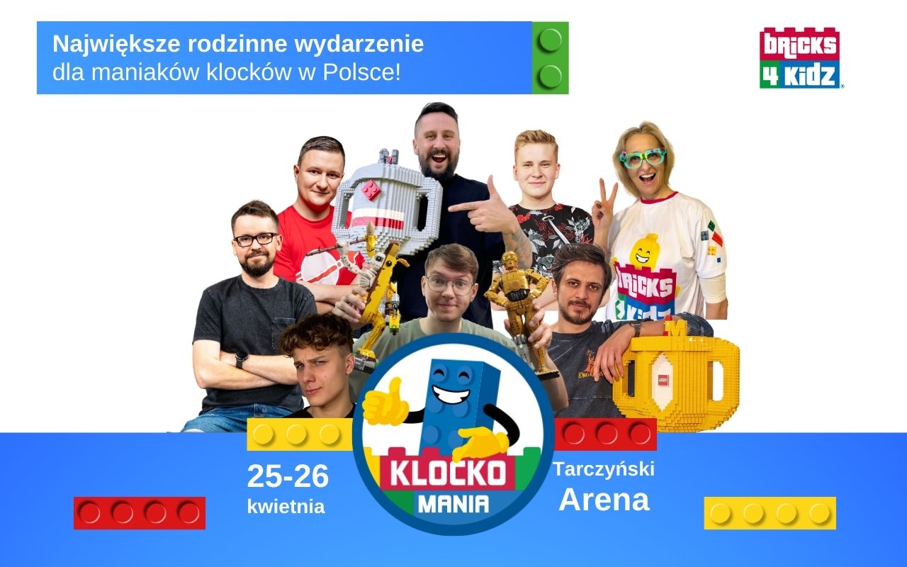 klockoMANIA 2026, czyli impreza dla małych i dużych w kwietniu wraca do Wrocławia! 