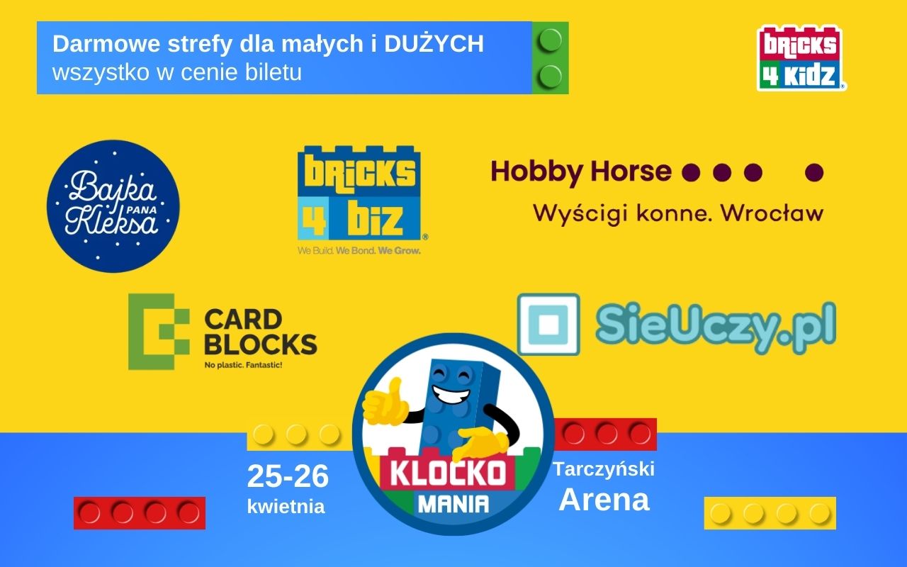 klockoMANIA 2026, czyli impreza dla małych i dużych w kwietniu wraca do Wrocławia!&nbsp;