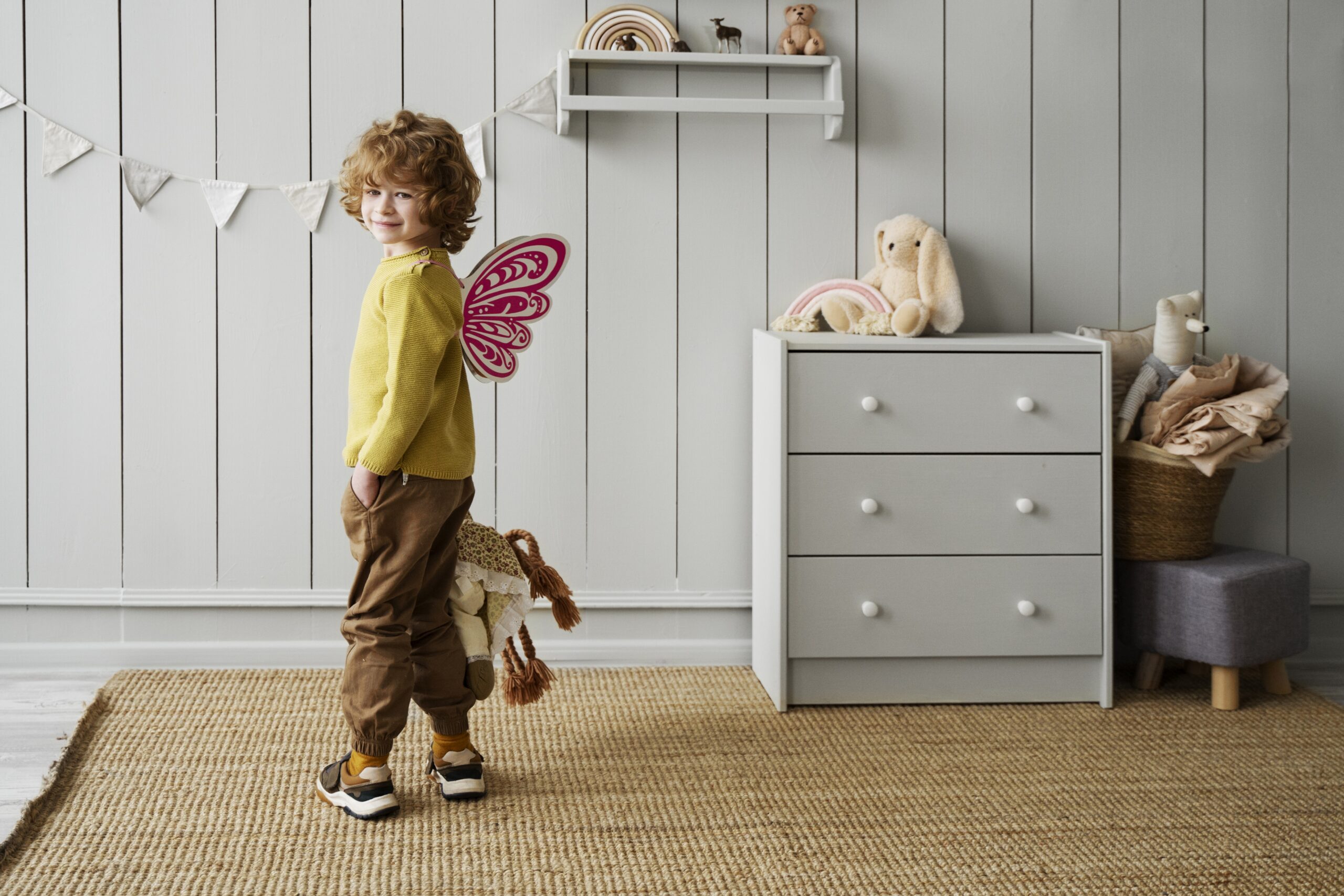 Ekologiczne torby bawełniane z logo na zabawki – porządek w pokoju dziecka z Twoim znakiem firmowym w tle