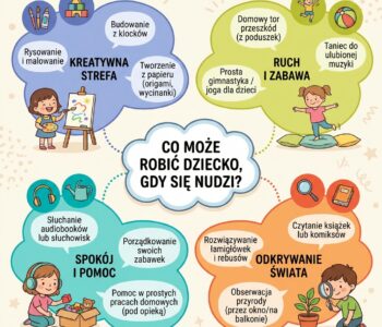 Co moze robic dziecko jak sie nudzi?