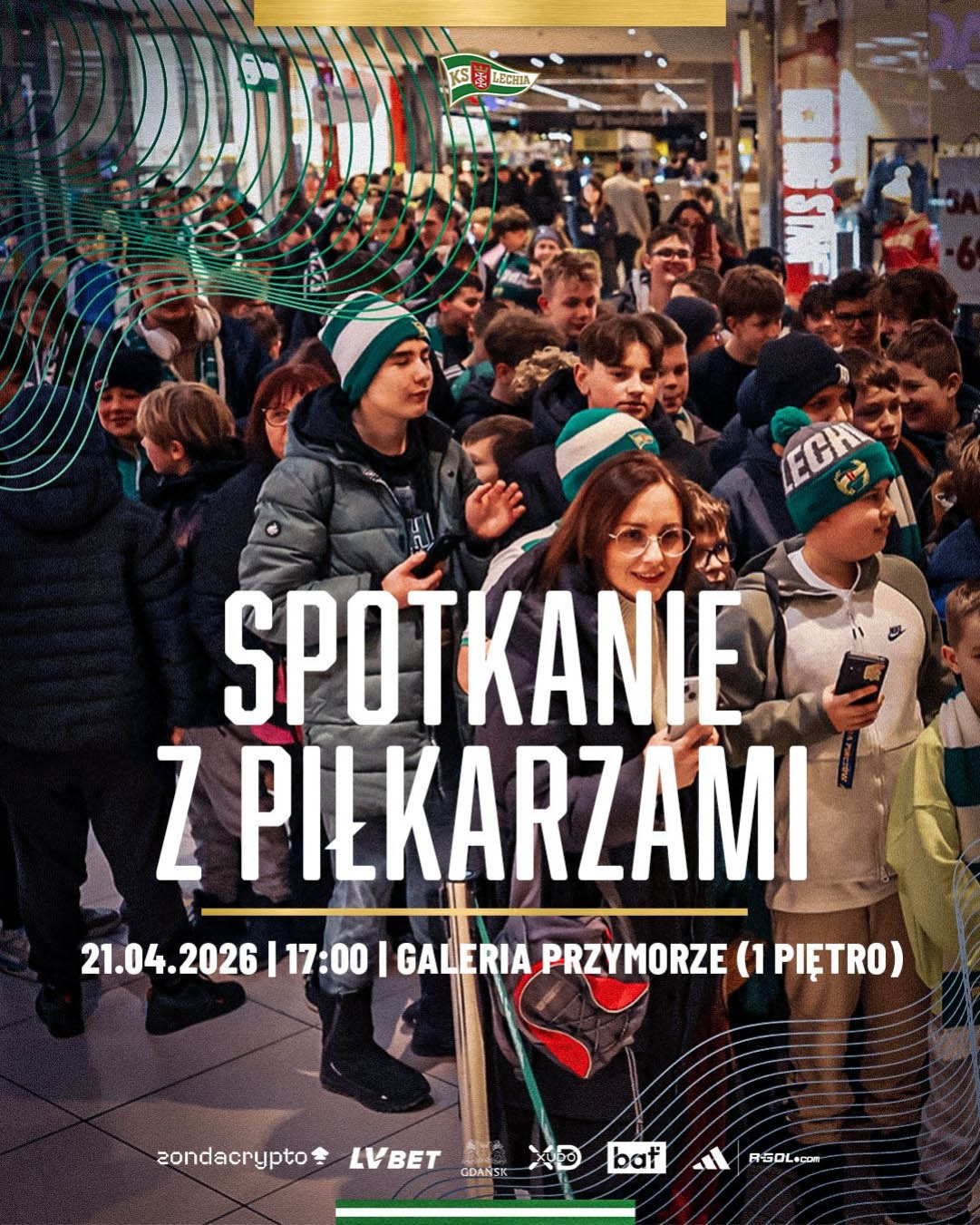 Spotkaj piłkarzy Lechii Gdańsk w Galerii Przymorze