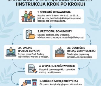 Jak założyć kartę dużej rodziny?