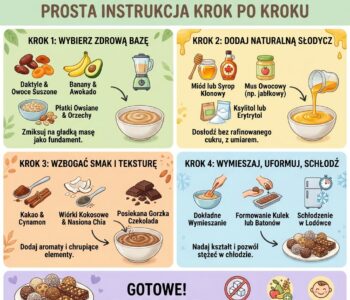 Jak zrobić domowe zdrowe słodycze?