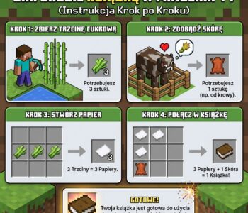 Jak zrobić książkę w Mindcraft?