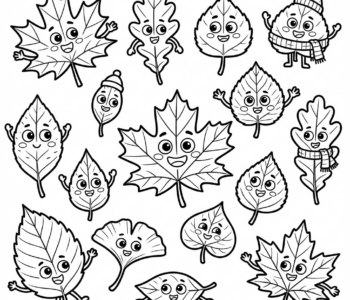 Różnorodność jesiennych liści