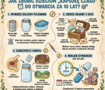 Jak zrobić dzieciom „kapsułę czasu” do otwarcia za 10 lat?