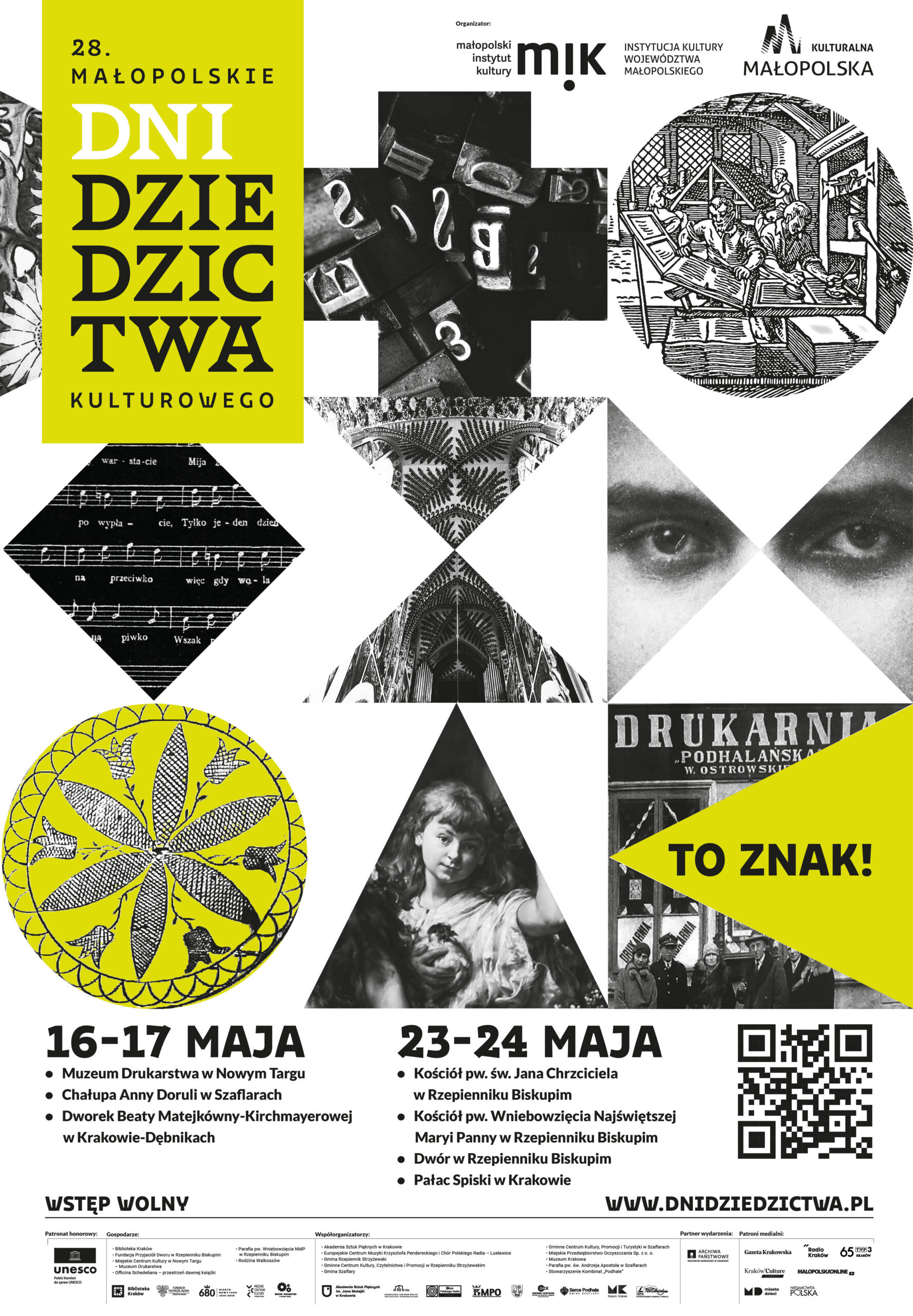 Małopolska pełna znak&oacute;w &ndash; 28. edycja Dni Dziedzictwa