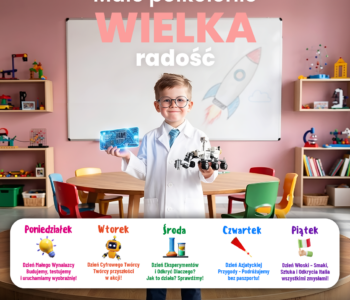 Półkolonie letnie 2026 MałyGeniusz – Warszawa, Kraków i cała Polska
