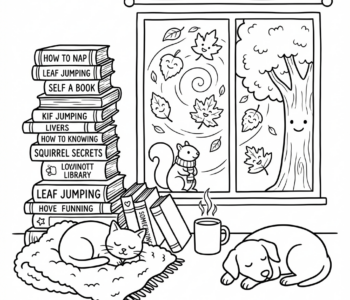 Czytanie w jesienne popołudnia